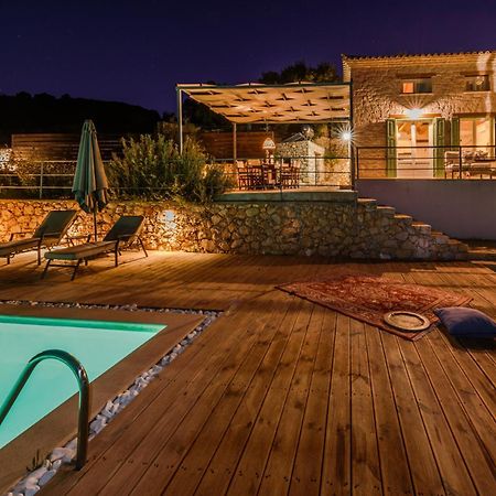 Yiameli Villas With Private Pool Skinária Eksteriør bilde